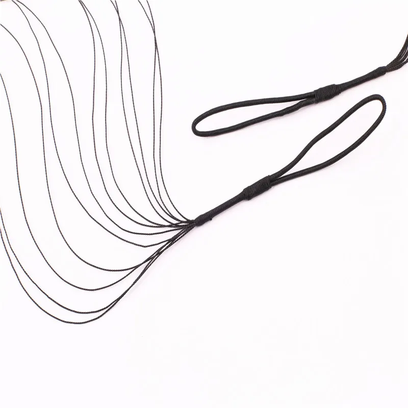 Сменная Черная веревка с бантом для традиционный Рекурсивный лук длинный