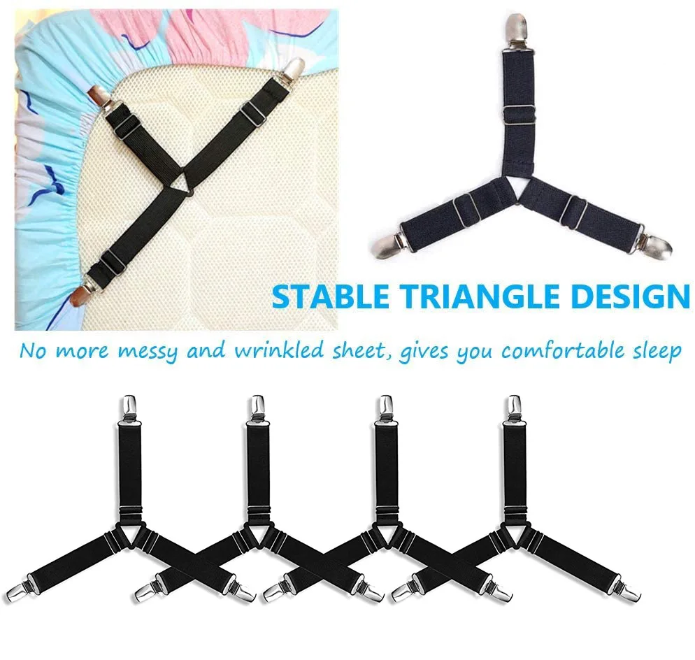 

Four-piece bed sheet pillowcase bedding set queen bedding set Solid Home quilt bedsheet set king size