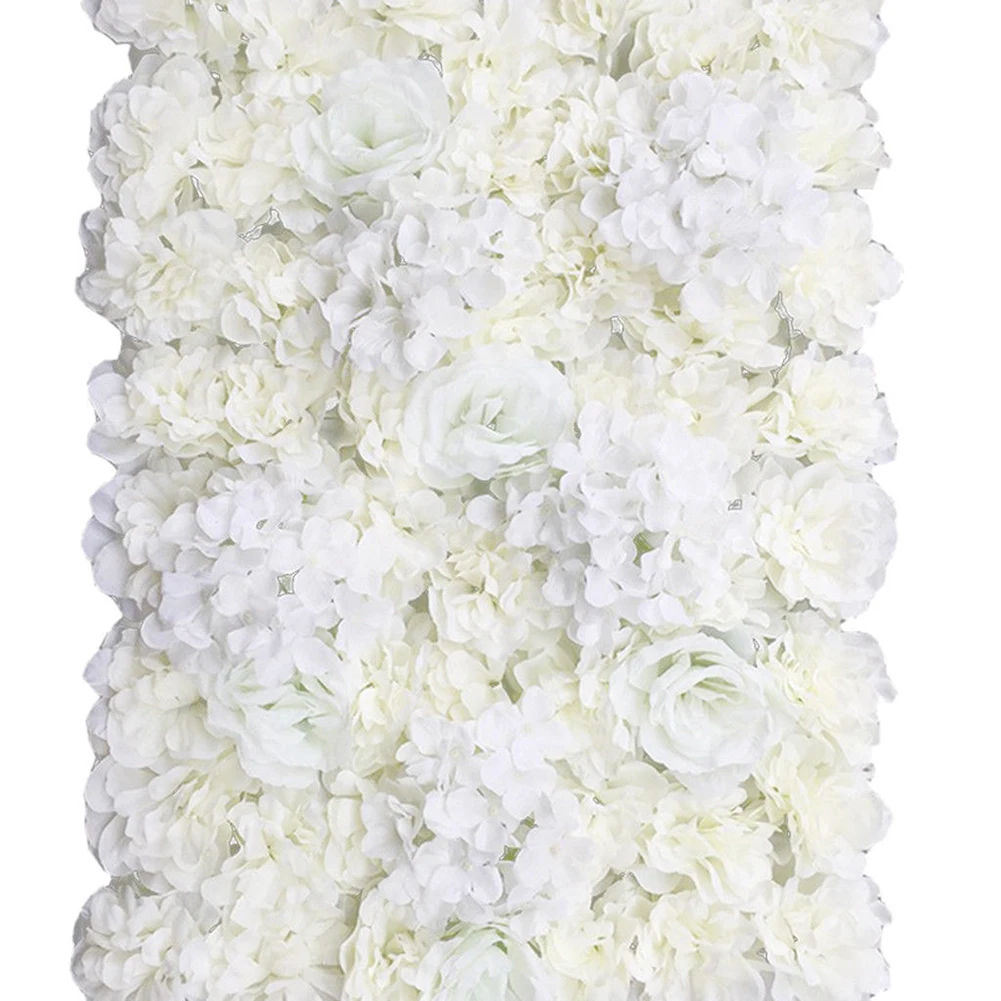 Искусственный цветок розы свадьба 3D настенная панель Runner Свадьба искусственная