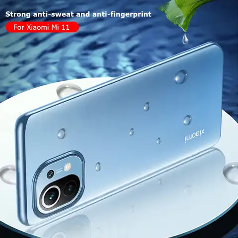 Чехол для Xiaomi Mi 11 Lite, простой тонкий мягкий прозрачный чехол из ТПУ для телефона Xiaomi Mi 11 Pro Lite 11 Lite