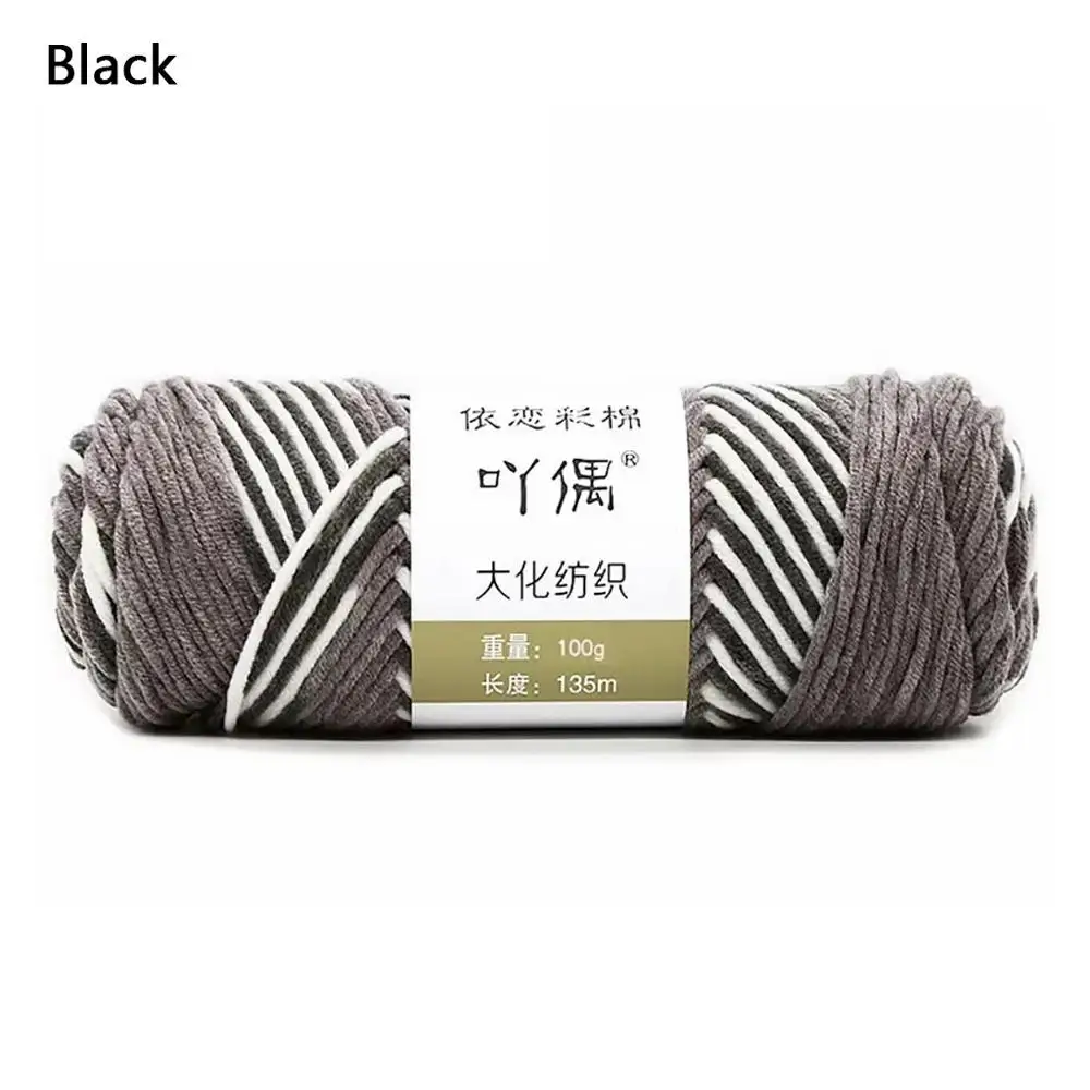 Wool Yarn 100 г красочные мягкие детские хлопчатобумажная пряжа молочного цвета волокна бархат вязальная пряжа для ручного вязания DIY свитер Одеяло шарф шерсть@ 5 - Цвет: Wool Yarn