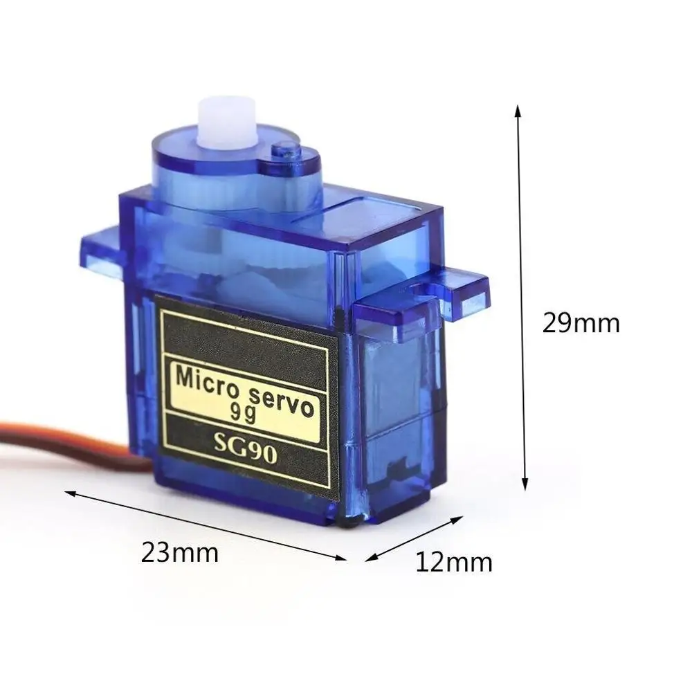 1 шт. Mitoot Rc Mini Micro 9g 6 кг сервопривод SG90 Для RC 250 450 Вертолет самолет автомобиль лодка
