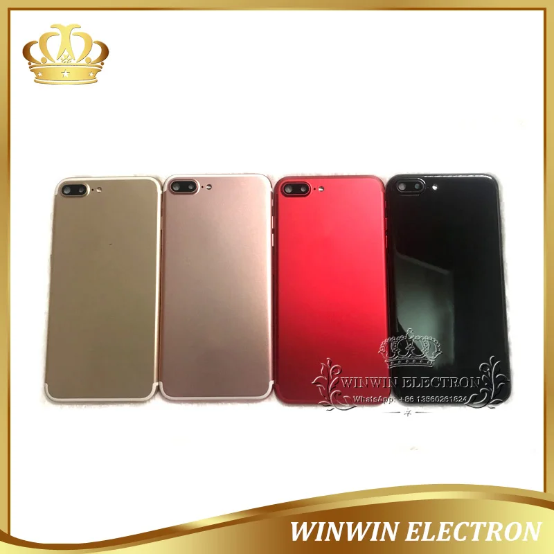 Хорошее качество запасная задняя крышка шасси для iphone 7P средняя рамка корпуса с