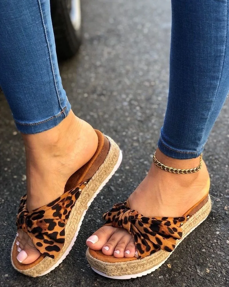 Женские летние босоножки Туфли лодочки на среднем каблуке Обувь танкетке