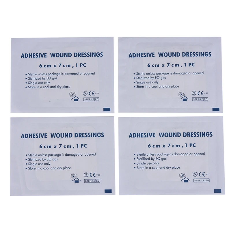 10 шт. большой размер гипоаллергенный нетканый медицинский клейкий перевязочный