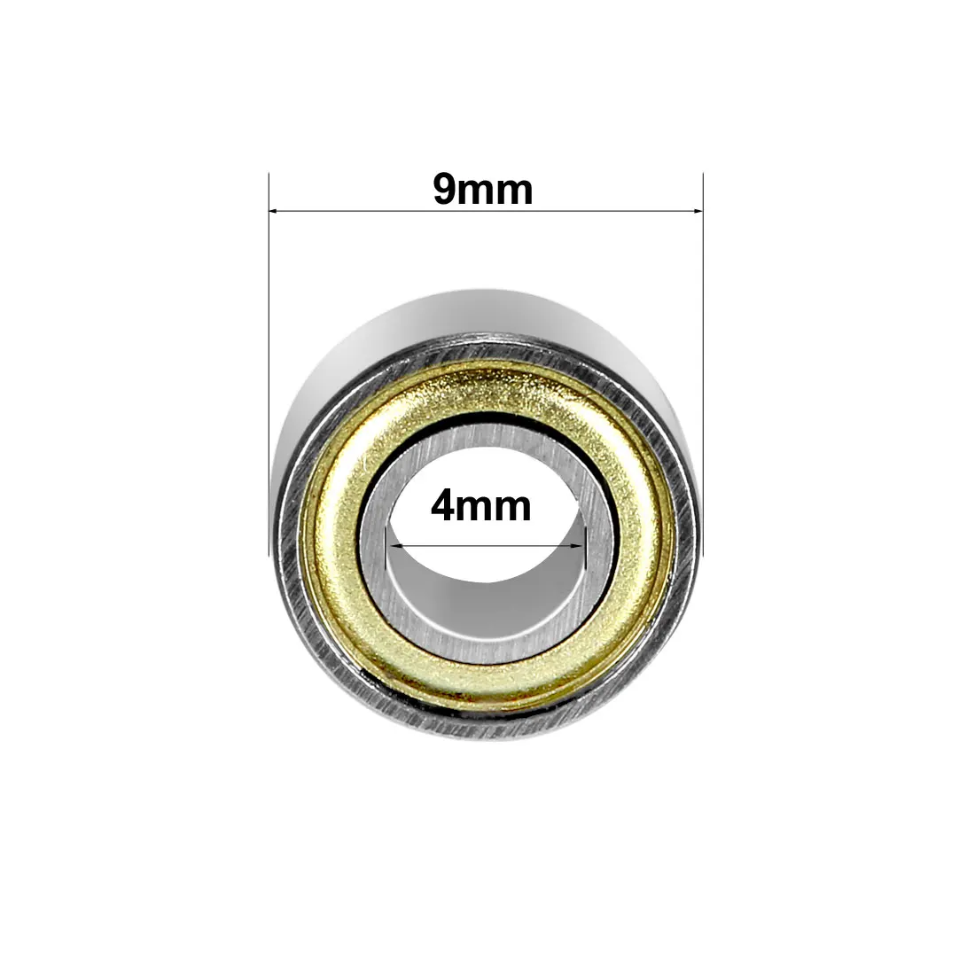 

uxcell Deep Groove Ball Bearing 683-689 Double Shield/Sealed Carbon Steel Bearings 6000-2RS (5Qty)