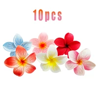 10pcs flowers wedding hawaii party summer party diy decorations artificial flowers hula girls favor hair decoration flower