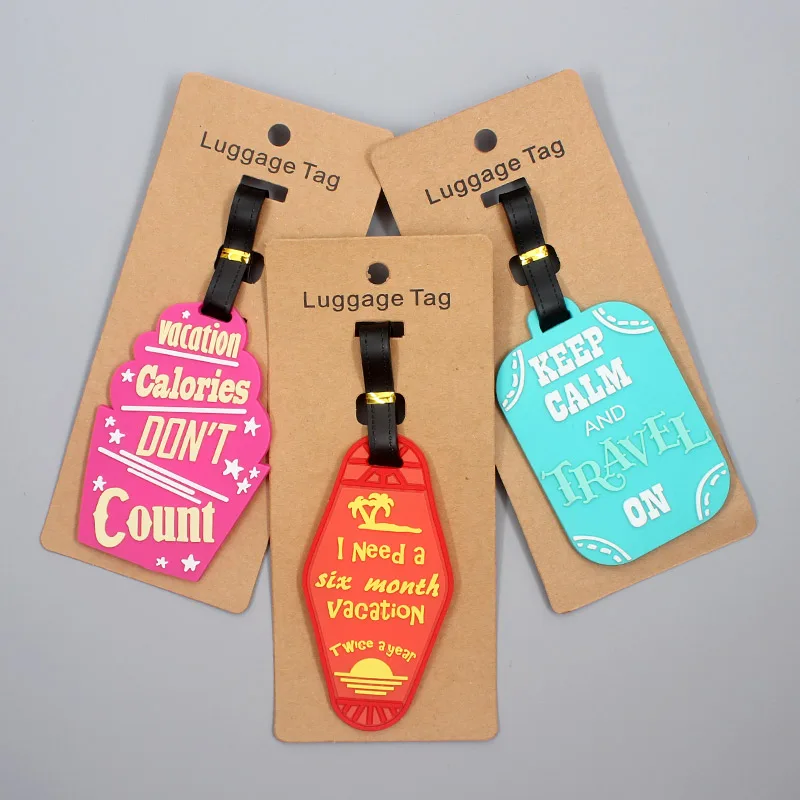 Дорожные аксессуары &quotKeep Calm&quot багажная бирка для путешествий силикагель