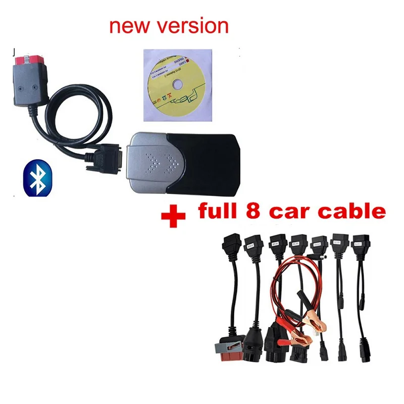 2019 горячий продукт новый VCI obd obd2 obdii сканер 2017 генератор ключей для delaksi vd bluetooth