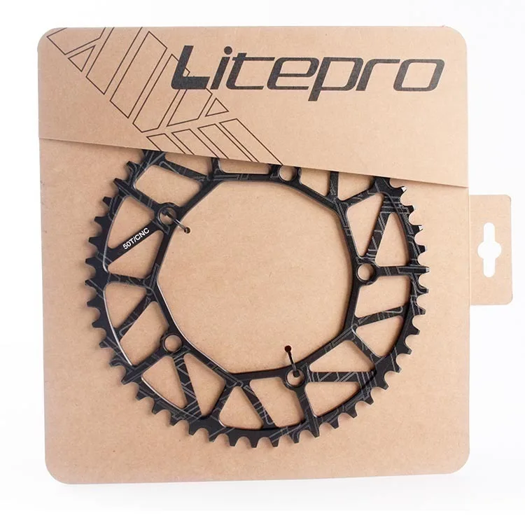 Передняя звезда Litepro 50/52/54/56/58T узкая широкая bmx 130BCD P8 SRA683 JP8|Шатун и передняя