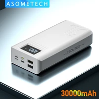 power bank 30000mah portable charger poverbank with flashlight external battery powerbank for iphone xiaomi samsung huawei