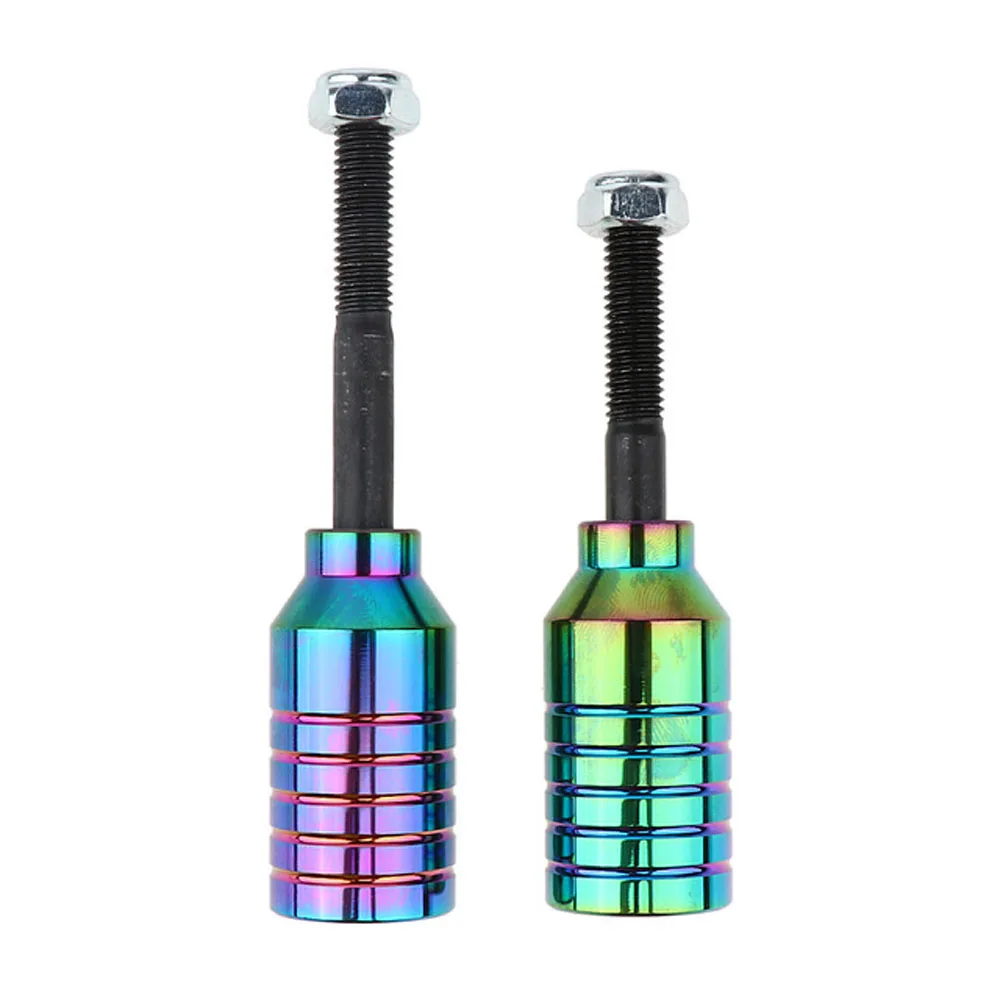 Набор колышек для трюков и скутеров со стальными осями болтами крепление 2 шт.|peg