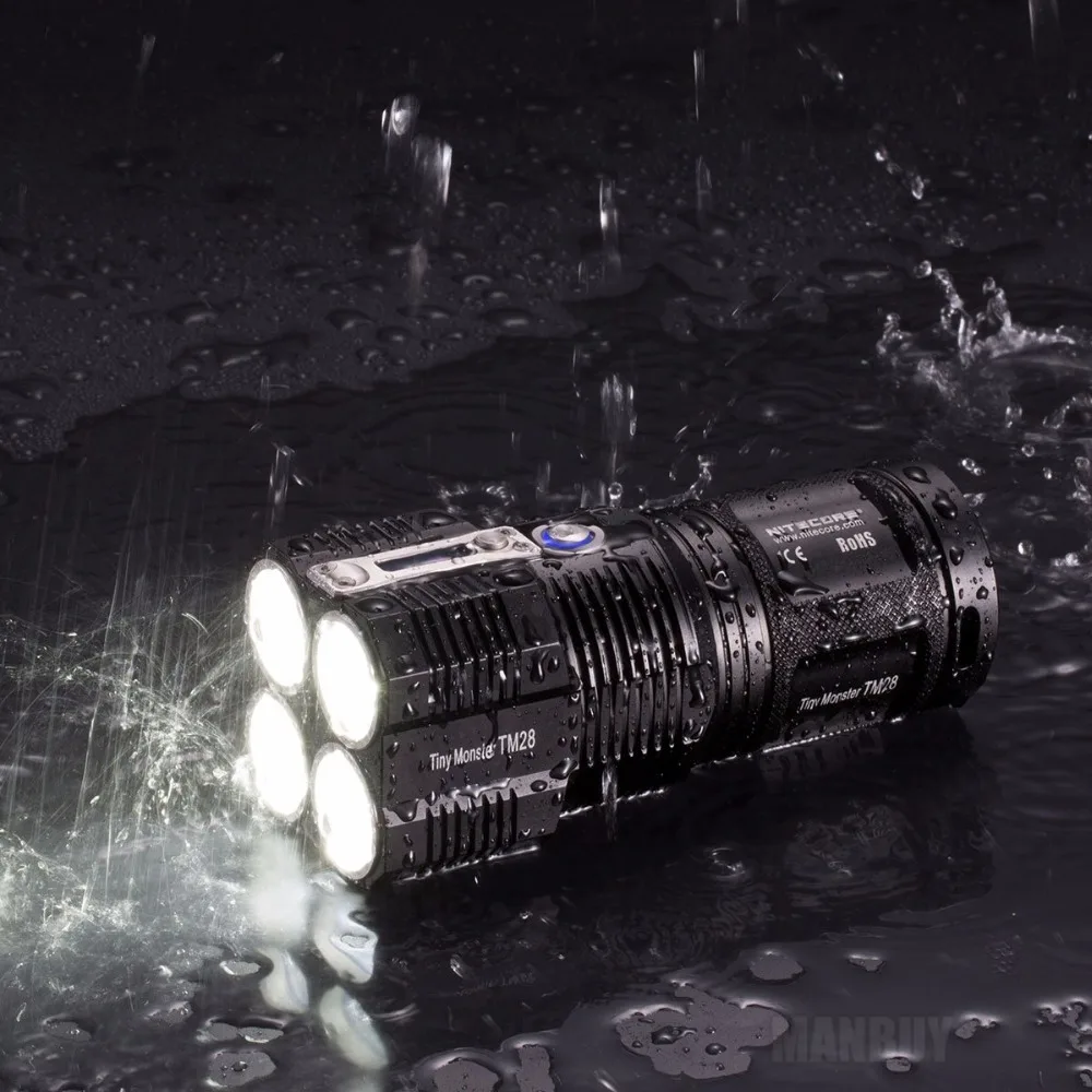 Набор Nitecore TINY MONSTER TM28 6000LM 4xcree XHP35 светодиодный перезаряжаемый высокий светильник