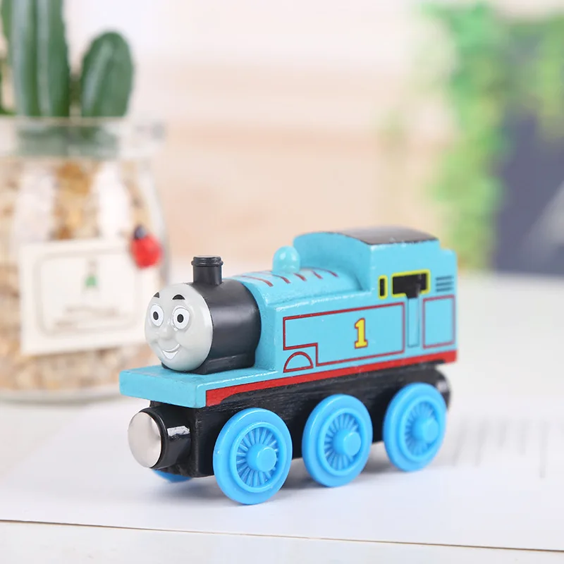 Деревянный поезд Thomas and Friends игрушка Томас Джеймс Гордон Генри Дункан мини