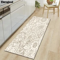 geometric printed non slip door mat kitchen mats microfiber long bathroom rug welcome doormat kitchen rugs washable room mat