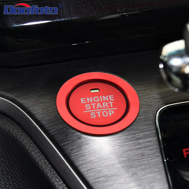 Doofoto автомобильный пусковой стоп-ключ для Honda Civic Jazz CRV Dio NC750X Fit Accord автомобильные аксессуары интерьерный чехол-наклейка