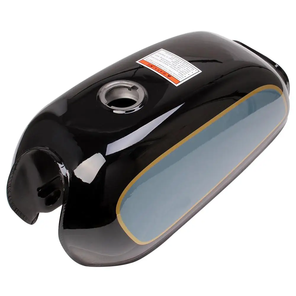 

6L Gal Motorcycle Fuel Tank Dominator Gas Universal Black White Retro Cafe Racer Oil Gas Tank Fit For Honda Jialing70
