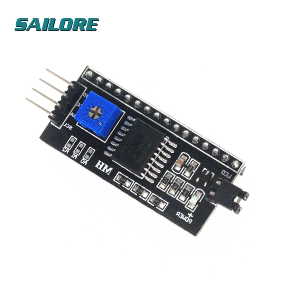 

5 шт., адаптер для ЖК-дисплея 1602 2004 IIC I2C/интерфейс LCD 1602 I2C