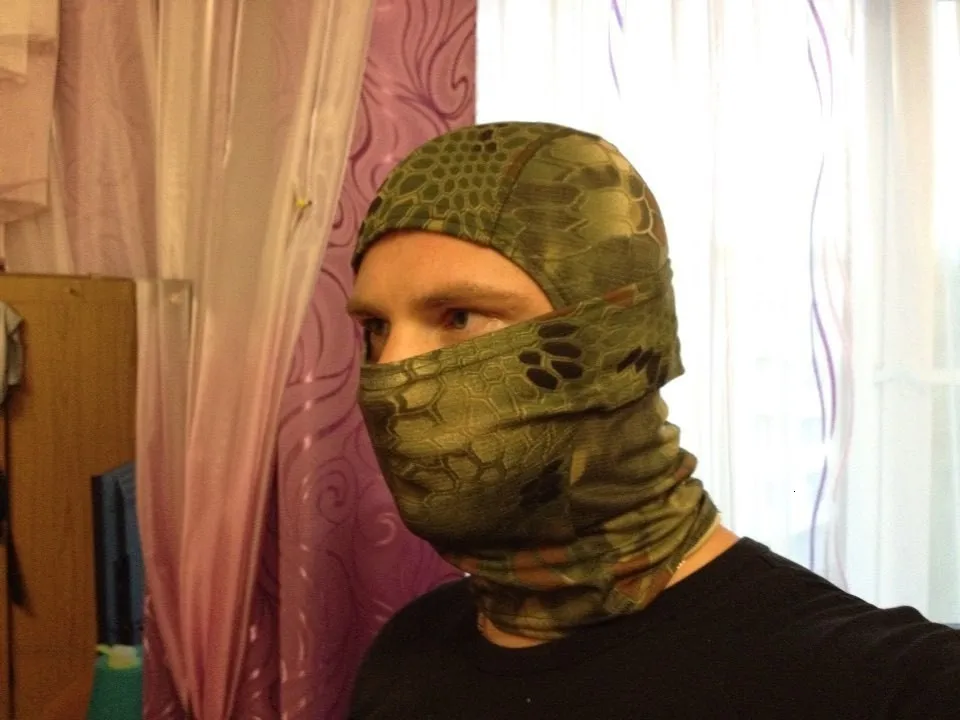 SINAIRSOFT Гремучая Змея Тактический шлем страйкбол охота Wargame дышащая Пылезащитная маска Балаклава маска для лыжного велоспорта полный капюшон