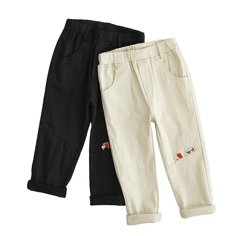 Детские штаны для мальчиков спортивные осенние детские с рисунком повседневная