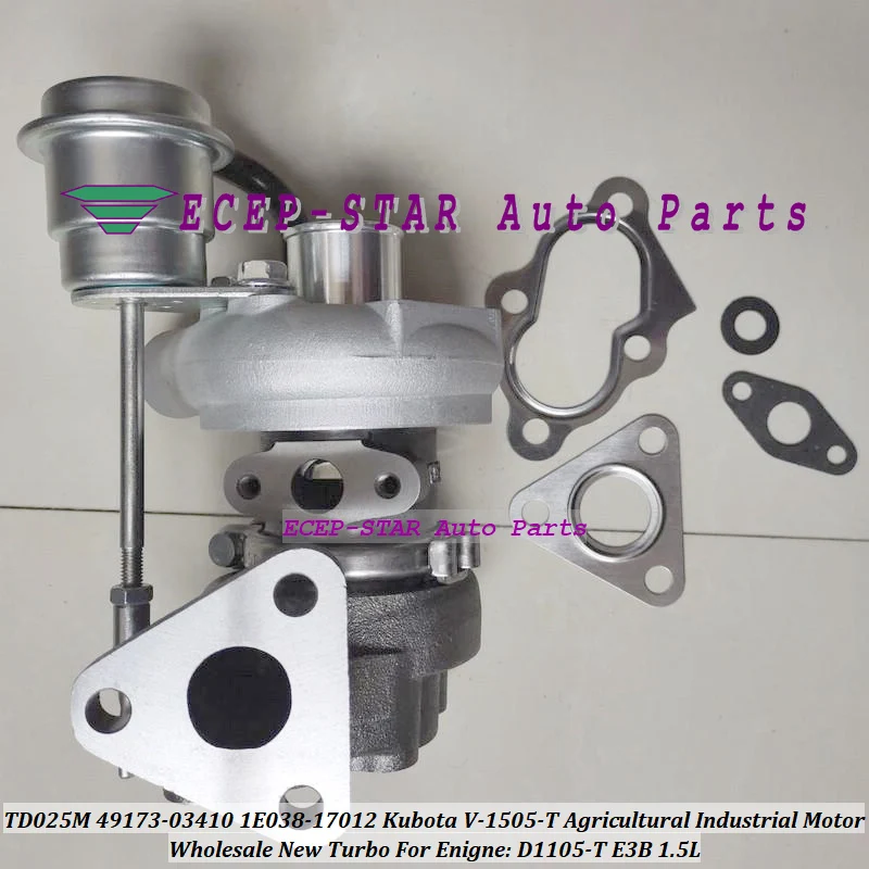 bbb Turbo TD025M 49173-03410 49173-03440 Для Kubota V-1505-T Сельскохозяйственный промышленный двигатель