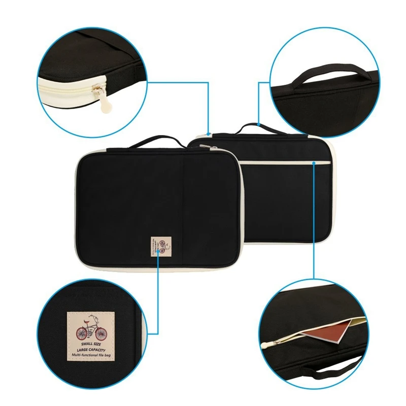 Многофункциональная водонепроницаемая сумка для хранения документов деловой