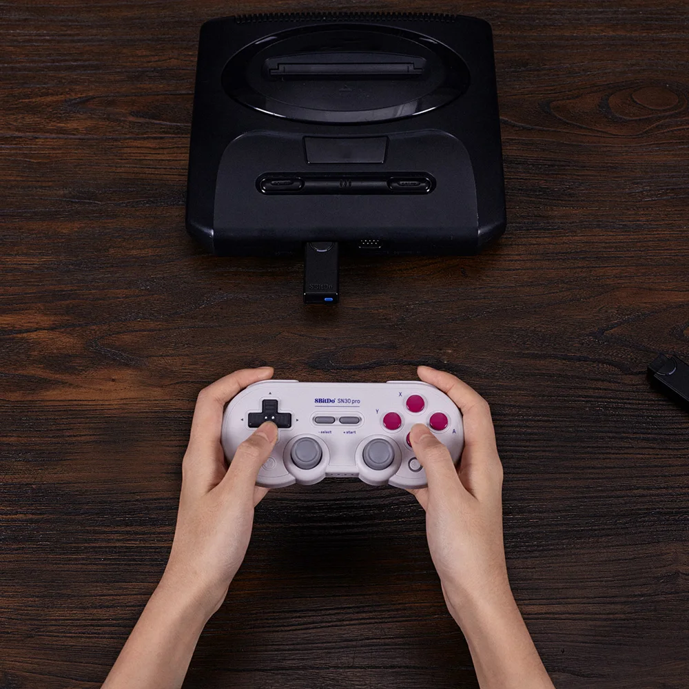 Мини 8bitdo Ретро адаптер приемник для MEGA Drive Sega Genesis PS3/PS4/PS4 Pro/Wii Mote/Switch Pro/Joy Con игровая