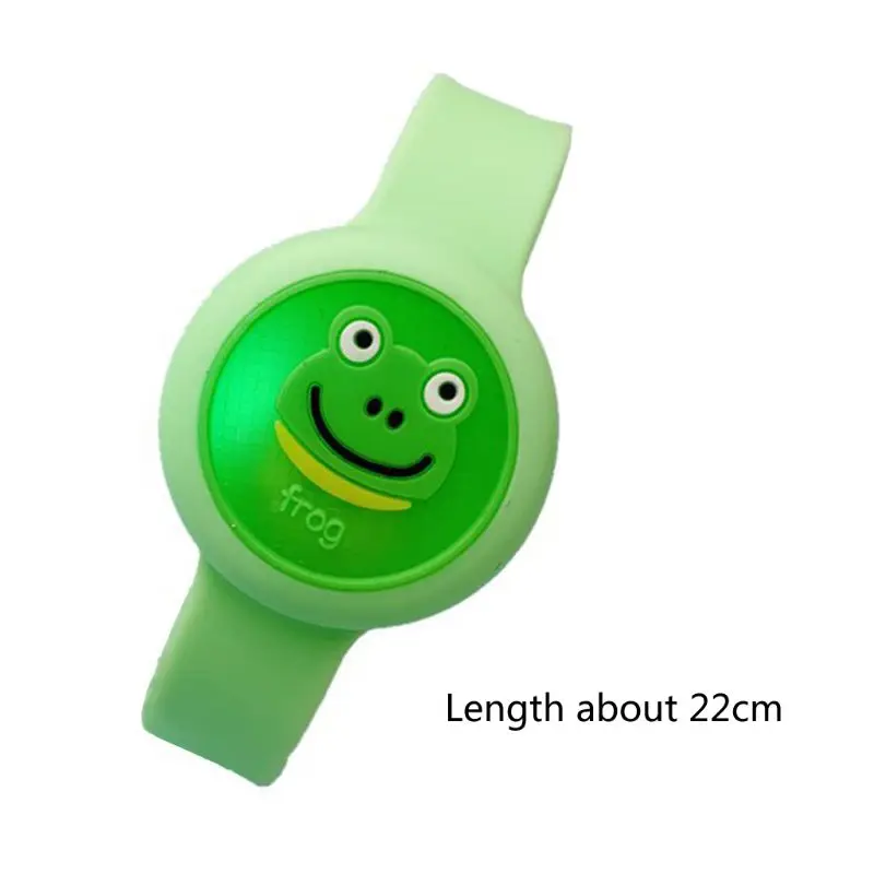 

Luminous Mosquito Repellent Bracelet Cartoon Mosquito Repellent Watch Mosquitoes Prevention Bracelet Camping Outdoor for P15C