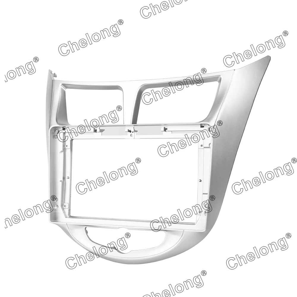 Рамка для приборной панели автомобиля 2Din подходит Hyundai Verna Solari 2010-2015 комплект