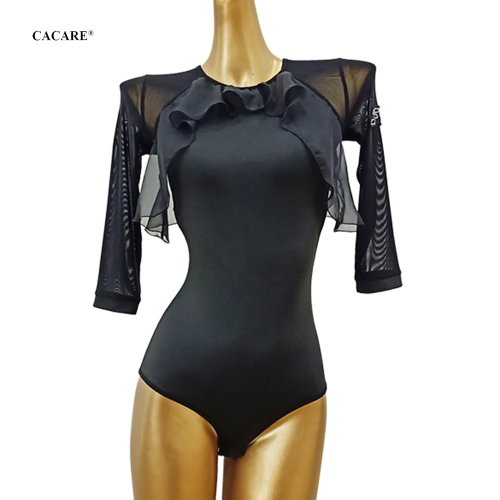 

Bodysuit for Ballroom Dance Competition Dresses Waltz Tango Dance Dresses Standard Flamenco Wear Costume D0740 Body
