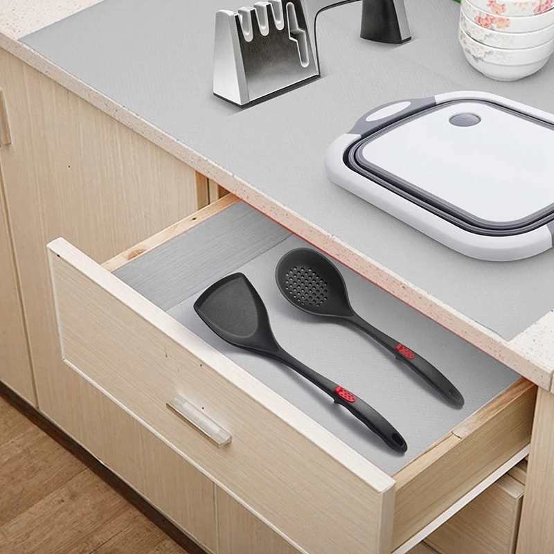 

Drawer Mat Anti-Slip Mat 45X300 Cm Cabinet Paper Non-Slip Waterproof for Drawer Shelves