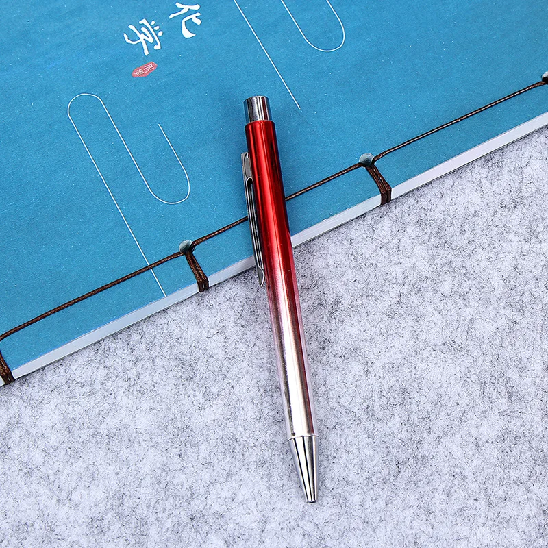 Новые творческие 0 5 серый градиент Алюминий металлический стержень Пресс Бизнес