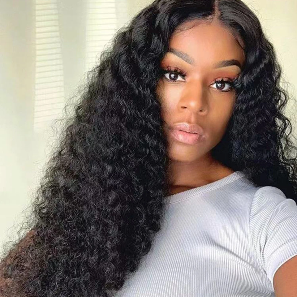 Парики из человеческих волос на полной сетке плотность 180 без клея парики