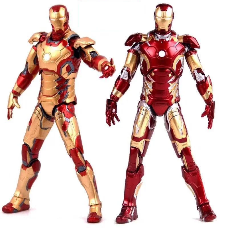 Marvel Мстители Железный человек 2 Марк МК 42 и MK43 ПВХ экшн фигурка Коллекционная