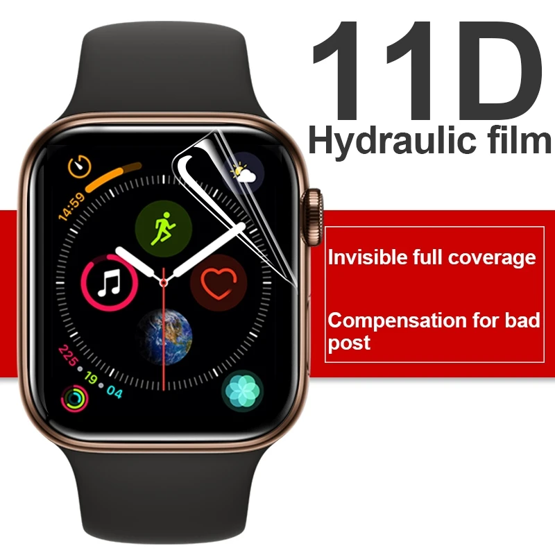 Защитная пленка для экрана 11d прозрачная полная защитная iWatch 4 5 6 SE 38 мм 42