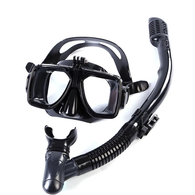 Набор экшн-камер для снорклинга силиконовая маска дайвинга с сухим верхом из