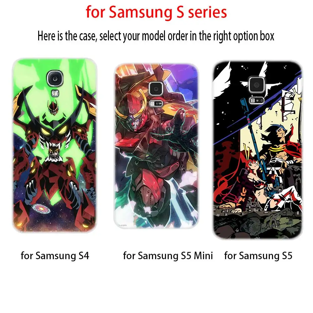 Мягкий силиконовый чехол для Samsung S21 S20 S11 S10 S9 S8 Plus lite 11e 10e Uitra S7Edge Tengen Toppa Gurren Lagann |
