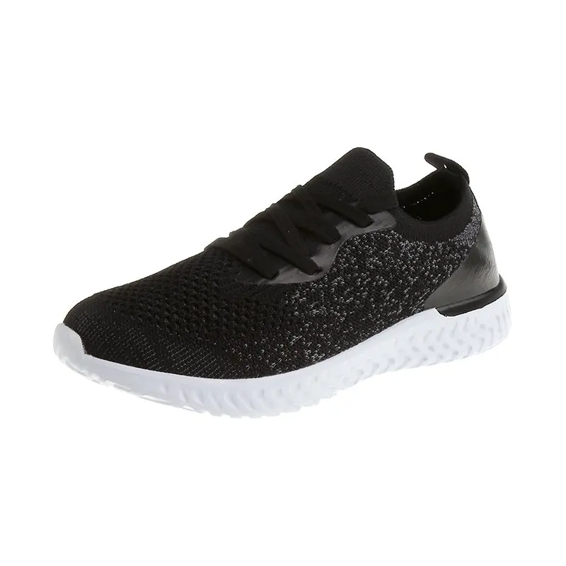 

Women's Sneakers Air Mesh Breathable Lace-Up Solid Ladies Vulcanized Shoes Fashion Comfortable Outdoor Concise Female Footwear