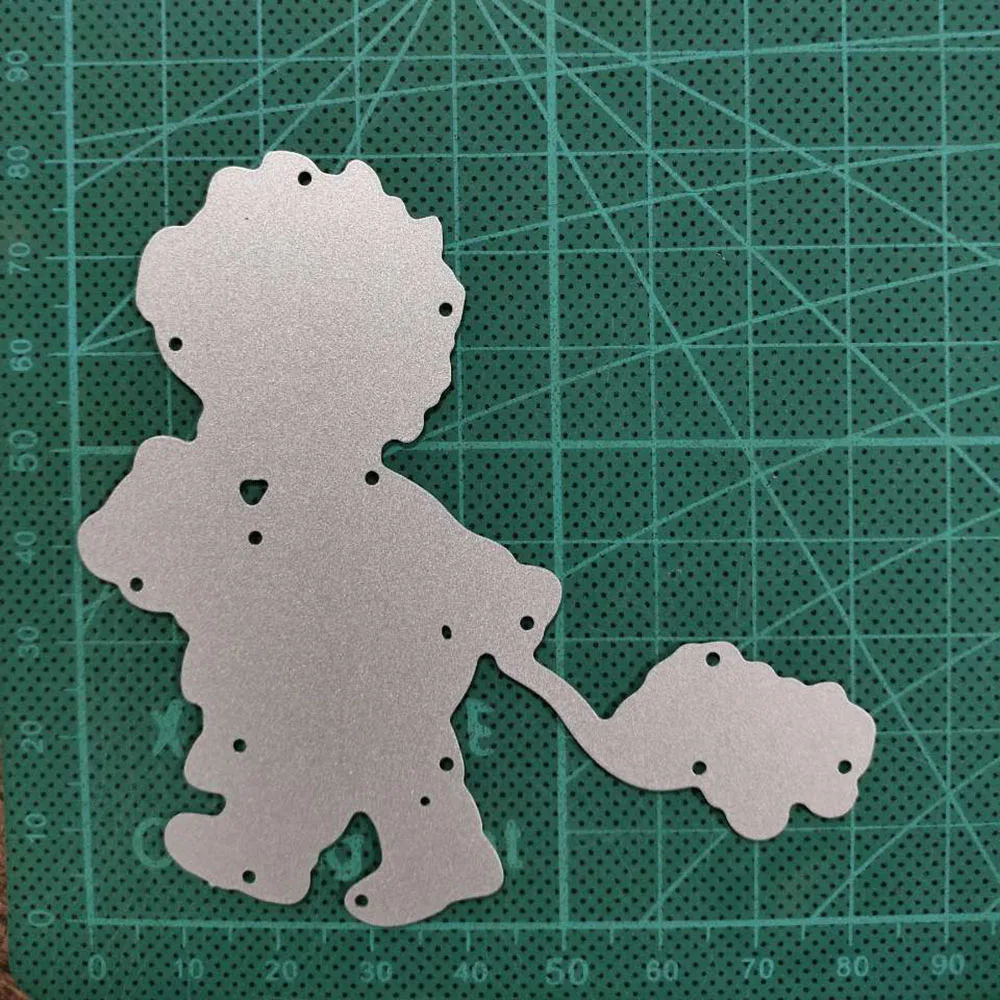 

2020 New Crafts Metal Steel Cutting Dies Boy Playing with Toys Stencil For DIY Scrapbooking Paper/photo Cards Embossing Dies