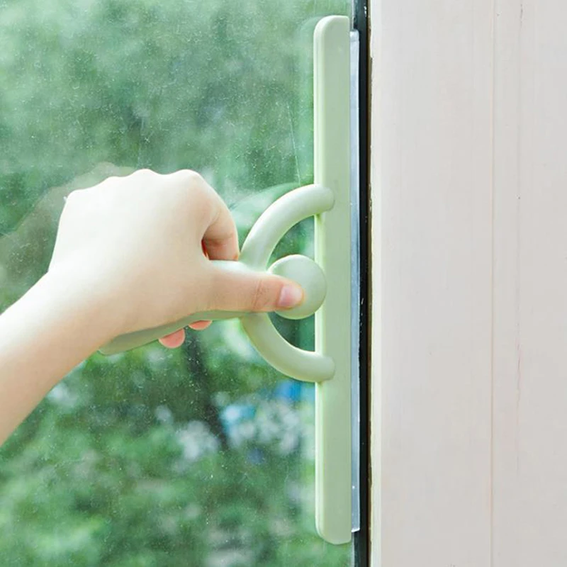 Скребок для мытья окон с мультяшной ручкой мягкий скребок автомобиля кухни