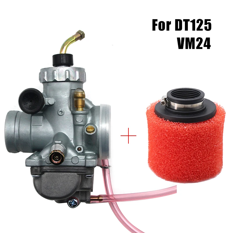ALconstar DT125 Mikuni VM24 карбюратор + адаптер воздушный фильтр для мотоцикла Yamaha DT175 RX125 Suzuki