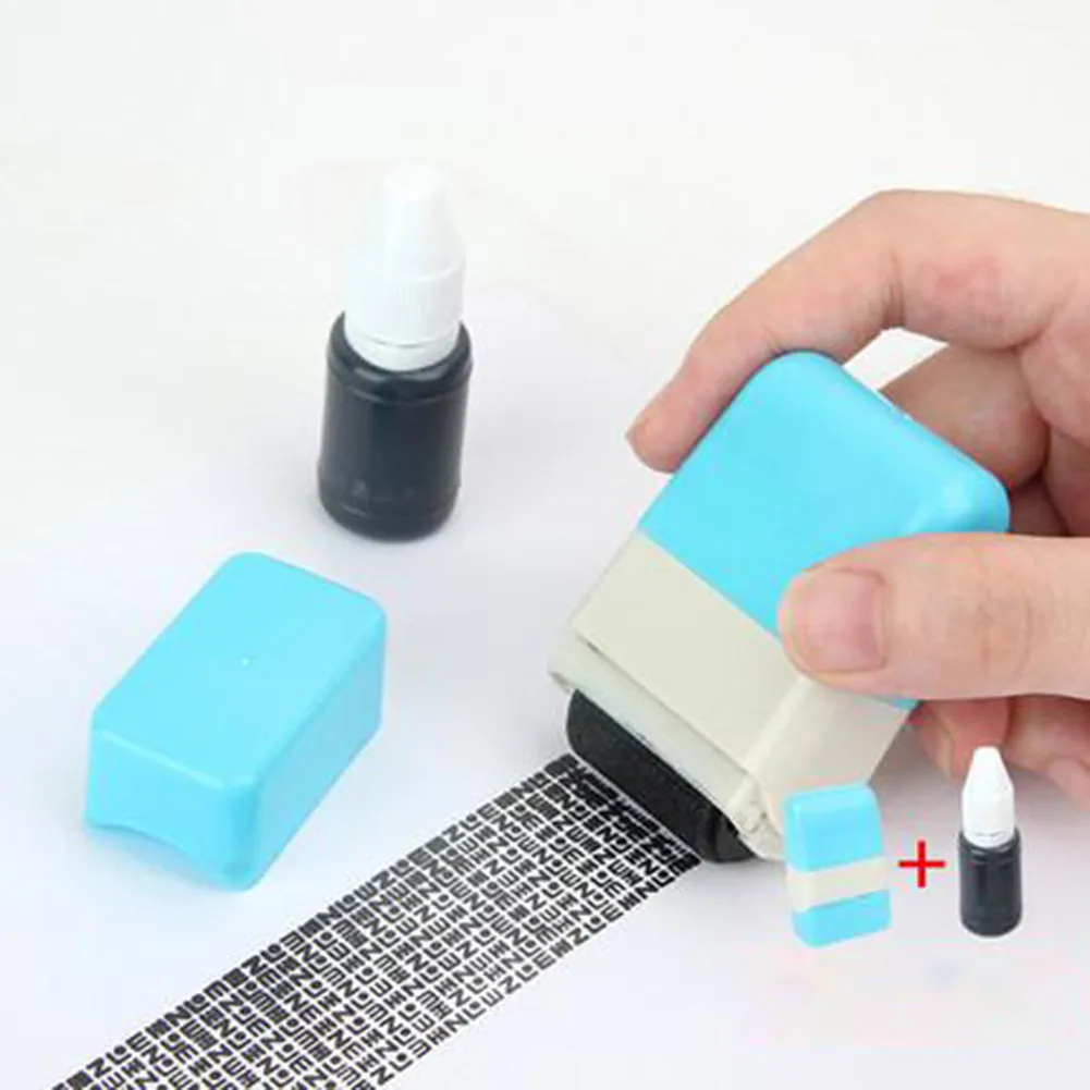 

Confidential Privacy Seal Roller Type Cover Eliminator Seal Privacy Seal Stamp Oil Printed With Oil