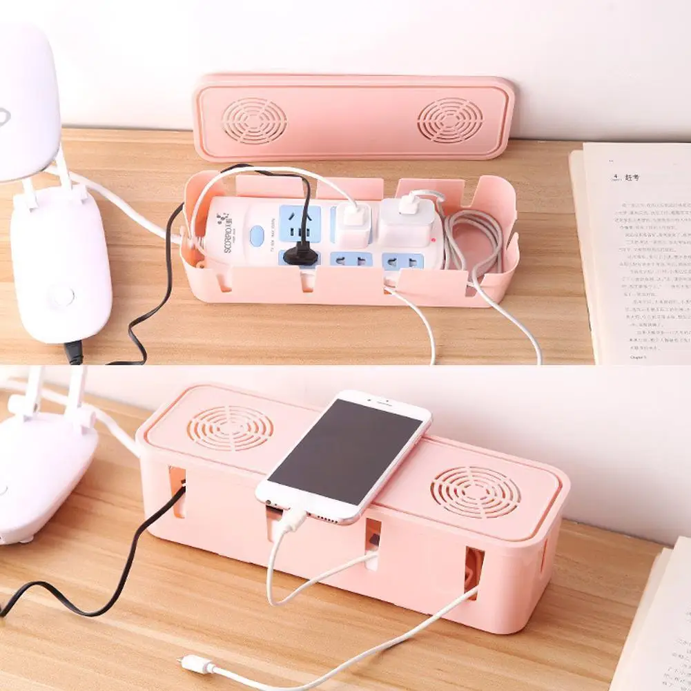

Latest Socket Storage Box Wire Management Socket Tidy Organizer Storage Tool Cable Socket Wire Container Safety Home Manage M5T4
