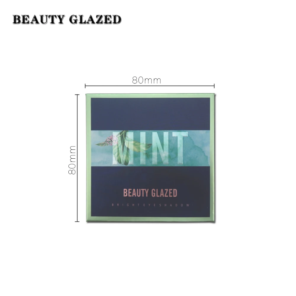 9 цветов обнаженные блестящие тени для век палитра мерцания стойкая водостойкая