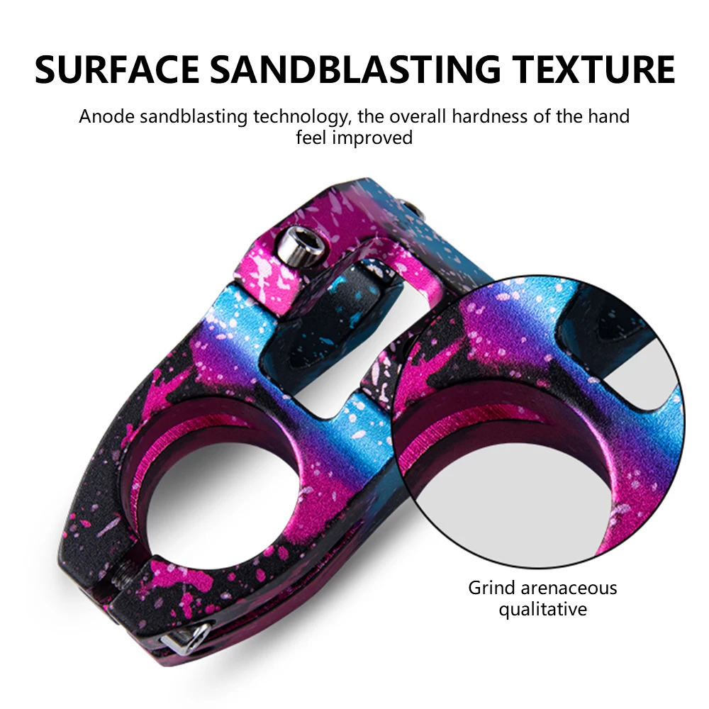 

Bicycle Stem 31.8x45mm Ultralight Hollow Out Handlebar Stem Riser For Mountain Downhill Bike Cycling Handlebar Accessories