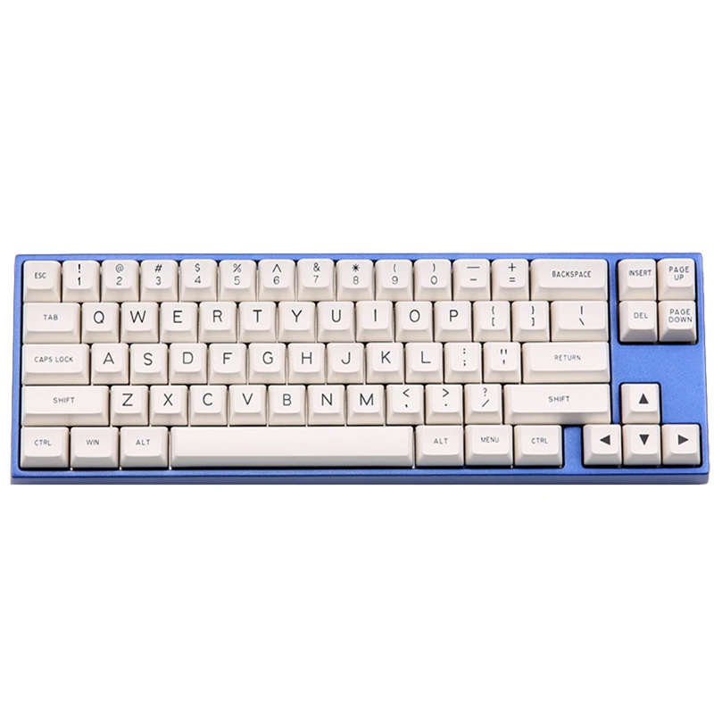 MAXKEY 129 ключей Keycap SA Doubleshot ABS белый Dichroic Keycap для вишневого выключатель MX Механическая игровая клавиатура