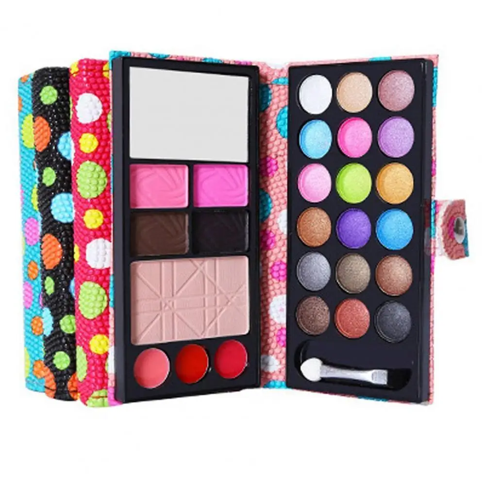 

70% Hot Sale Kleine Make-Up 26 Colors Makeup Palette Eye Shadow Cosmetic with Fashion Case Lange- blijvende Vrouwen Matte Eye