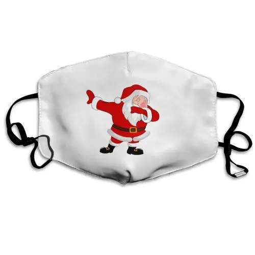 

2022 Adult Elk 3D Printed Face Mask Merry Christmas Gift Windproof Mouth Mask Xmas Decor Gifts New Year Christmas Decoration