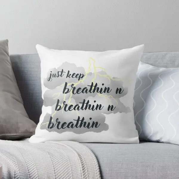 

breathin Print Pillow Case Cushion Waist Fashion Throw Bedroom Home Decorative Cover Sofa Soft Bed Car Pillows not include