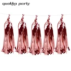 Папиросная бумага цветок кисточка Гирлянда Свадебные украшения Единорог День Рождения Декор детский душ декор для Дня благодарения для дома